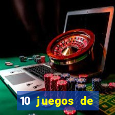 10 juegos de casino nombres