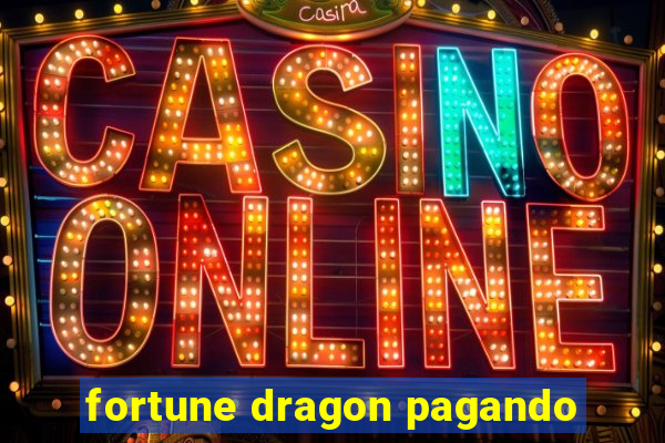 fortune dragon pagando