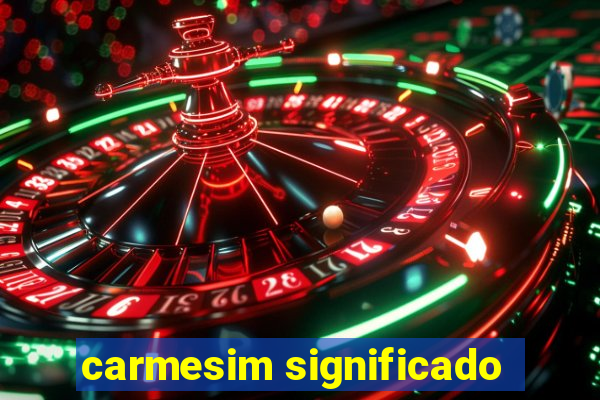 carmesim significado