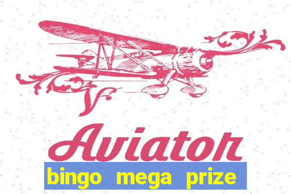 bingo mega prize paga mesmo