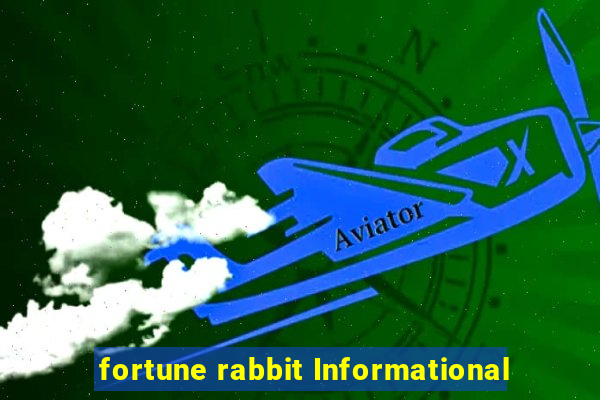 fortune rabbit Informational