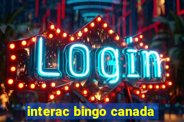 interac bingo canada