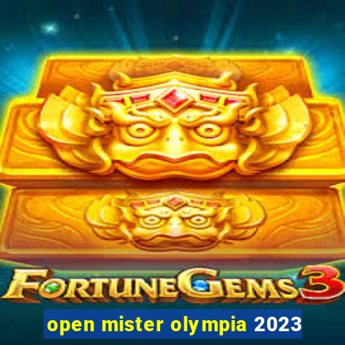 open mister olympia 2023