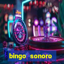 bingo sonoro educa??o infantil