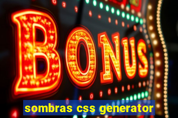 sombras css generator