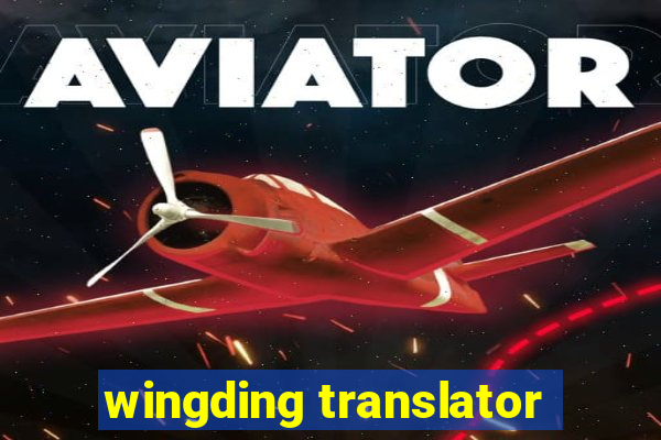 wingding translator