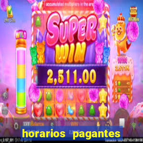 horarios pagantes fortune tiger