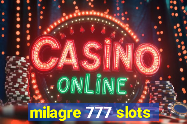 milagre 777 slots