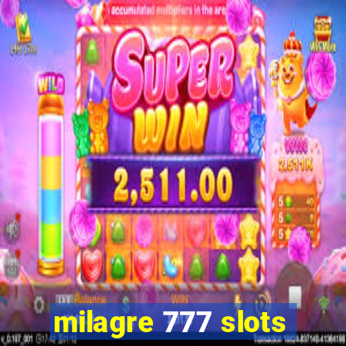 milagre 777 slots