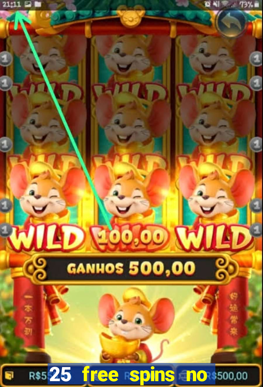 25 free spins no deposit casino uk