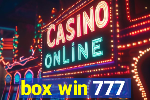 box win 777