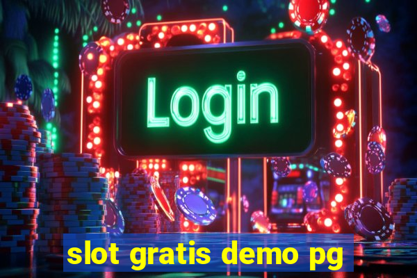 slot gratis demo pg