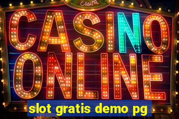 slot gratis demo pg