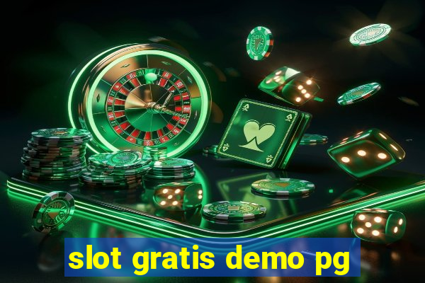 slot gratis demo pg