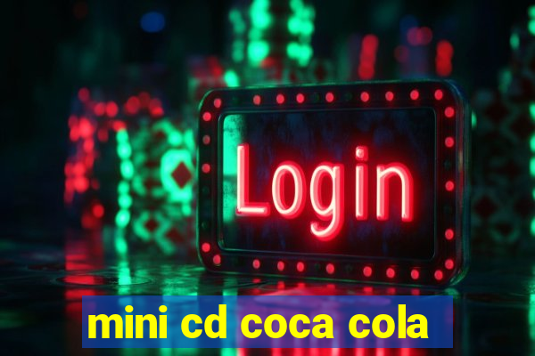 mini cd coca cola