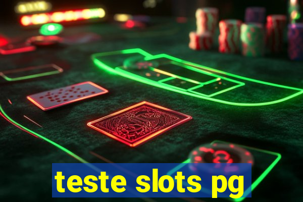 teste slots pg