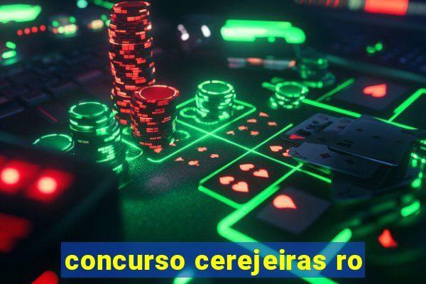 concurso cerejeiras ro