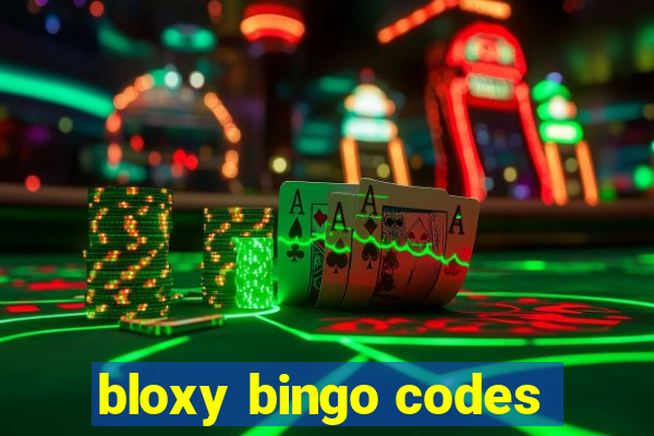 bloxy bingo codes