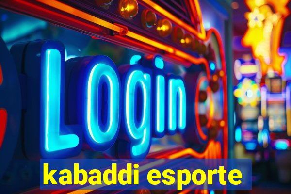 kabaddi esporte