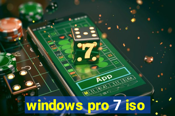 windows pro 7 iso