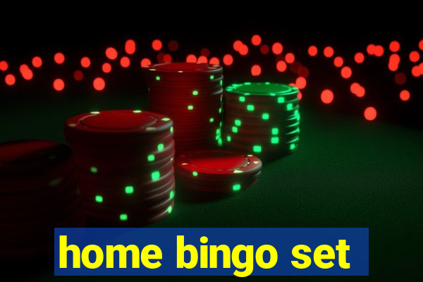 home bingo set