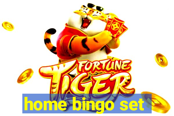 home bingo set