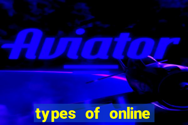 types of online casino games