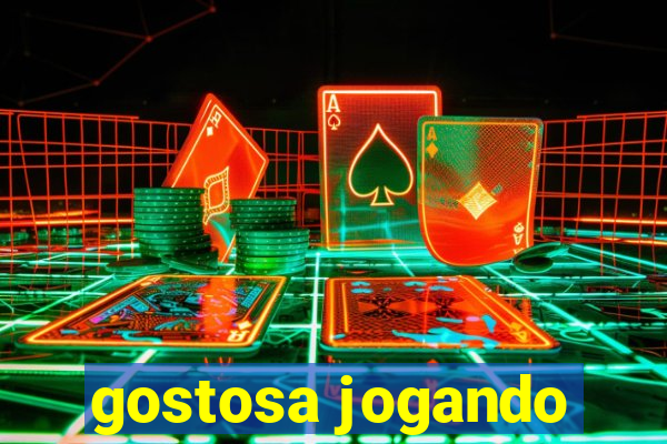 gostosa jogando