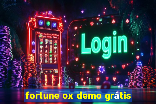 fortune ox demo grátis