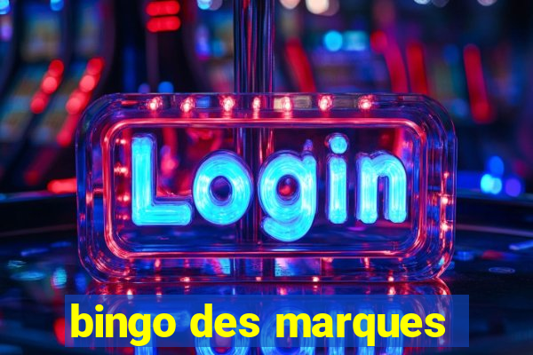 bingo des marques