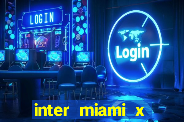 inter miami x cincinnati palpite