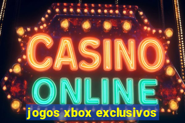 jogos xbox exclusivos