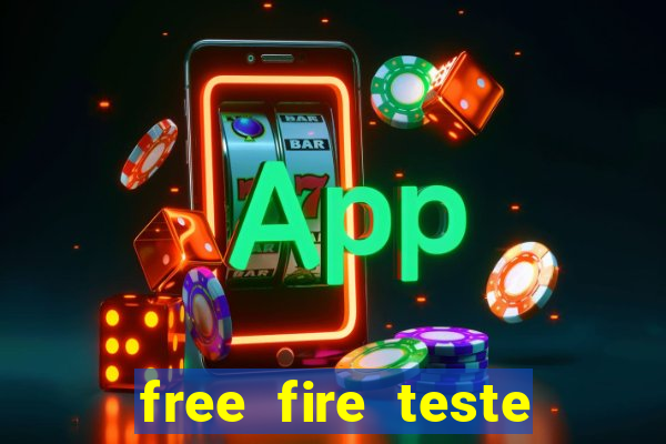 free fire teste grátis jogar agora