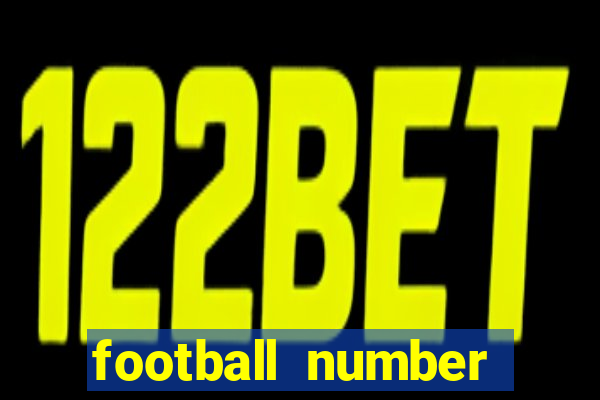 football number necklaces gold