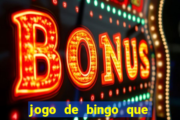 jogo de bingo que paga via pix