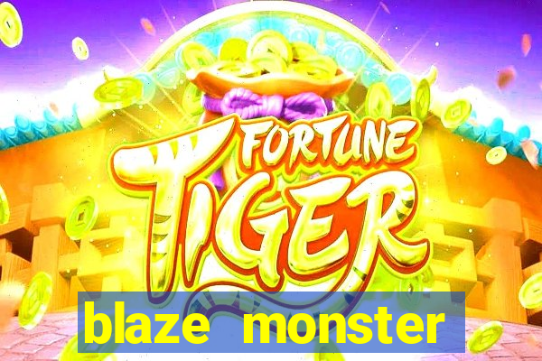 blaze monster machine fonte