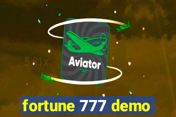 fortune 777 demo