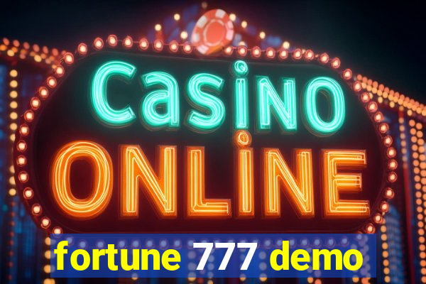 fortune 777 demo