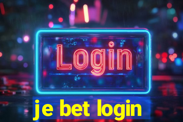 je bet login