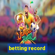 betting record