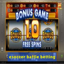 esoccer battle betting