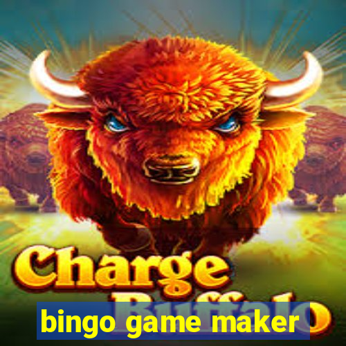 bingo game maker