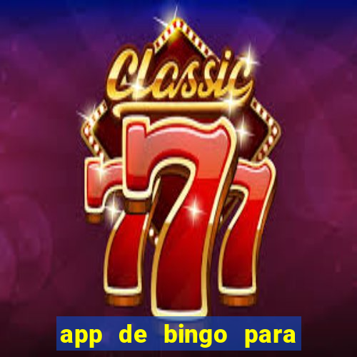 app de bingo para ganar dinero real