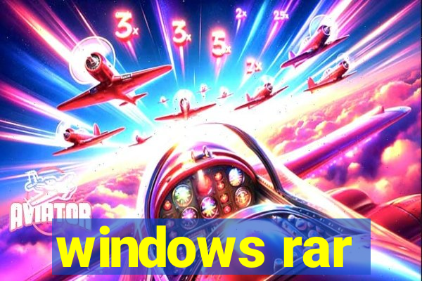 windows rar