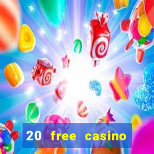 20 free casino bonus no deposit