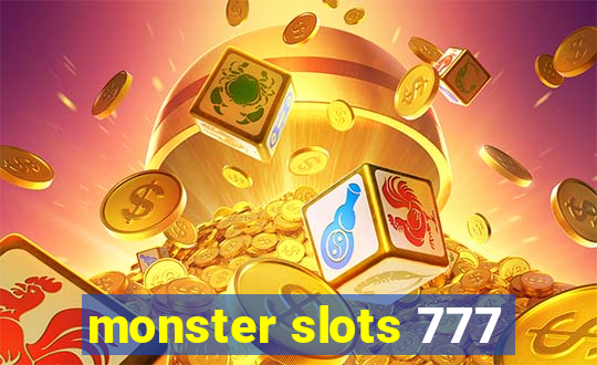 monster slots 777