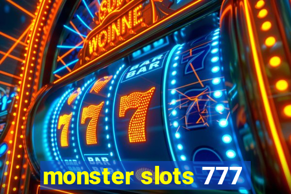 monster slots 777