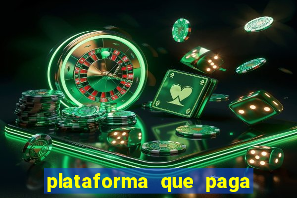 plataforma que paga no cadastro para jogar