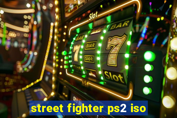 street fighter ps2 iso