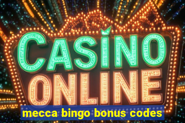 mecca bingo bonus codes